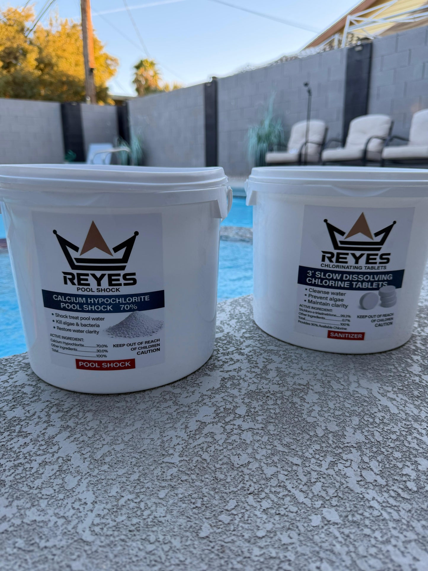 Chlorine Tablets + Pool Shock 70% | 10 lb + 10 lb - Las Vegas