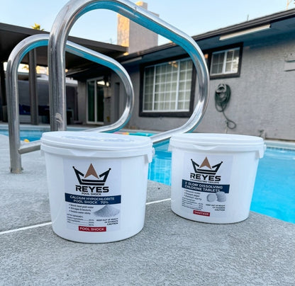 Chlorine Tablets + Pool Shock 70% | 10 lb + 10 lb - Las Vegas