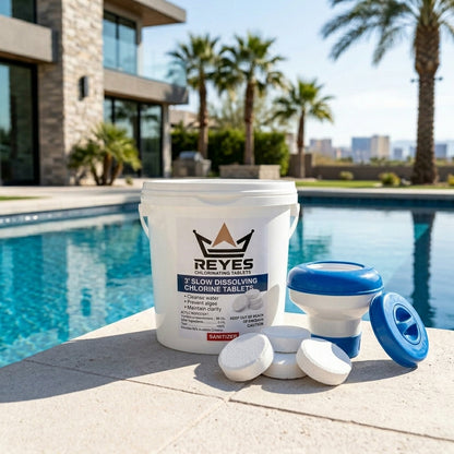 3” Chlorine Tablets 10 lb | Slow-Dissolving - Las Vegas
