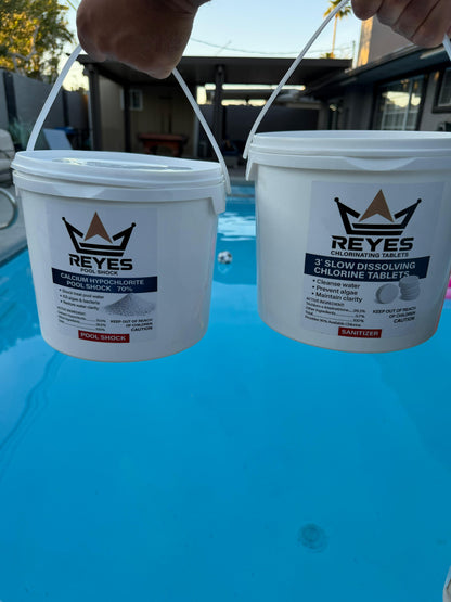 Chlorine Tablets + Pool Shock 70% | 10 lb + 10 lb - Las Vegas