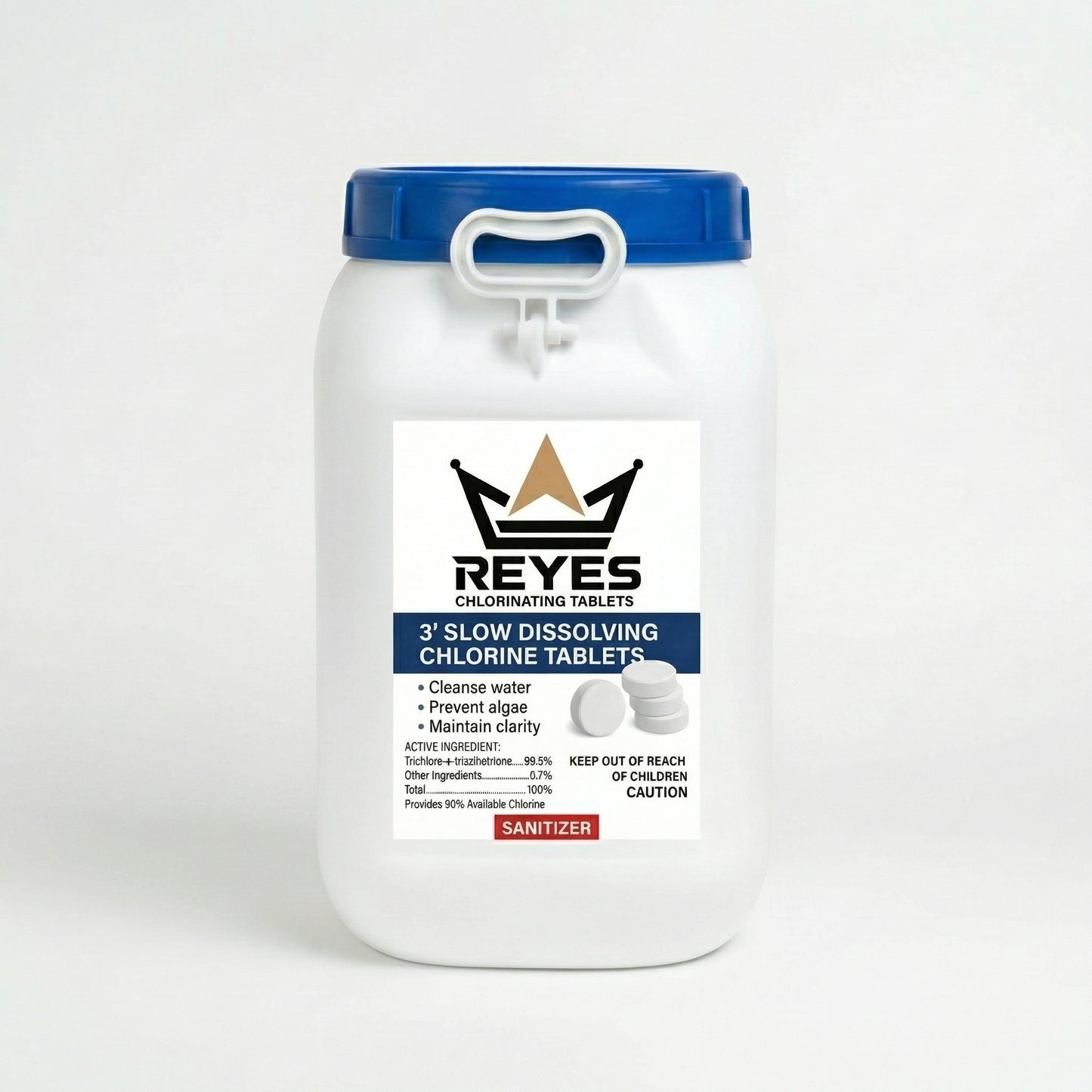 3” Chlorine Tablets  55 lb | Slow-Dissolving - Las Vegas