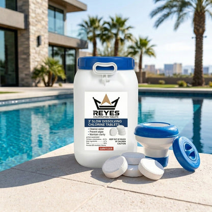 3” Chlorine Tablets  55 lb | Slow-Dissolving - Las Vegas