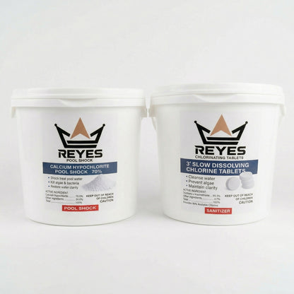 Chlorine Tablets + Pool Shock 70% | 10 lb + 10 lb - Las Vegas