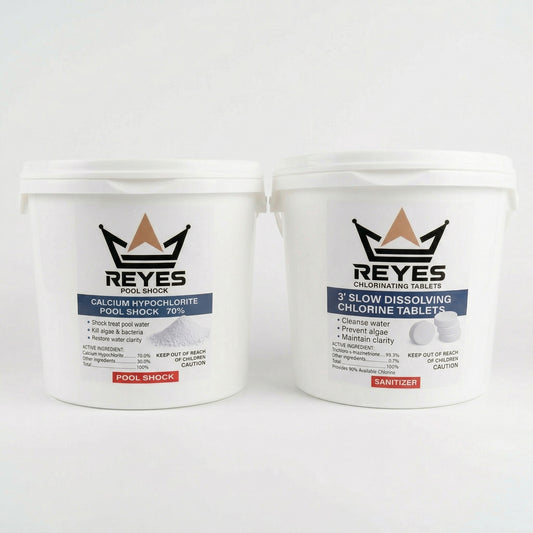 Chlorine Tablets + Pool Shock 70% | 10 lb + 10 lb - Las Vegas