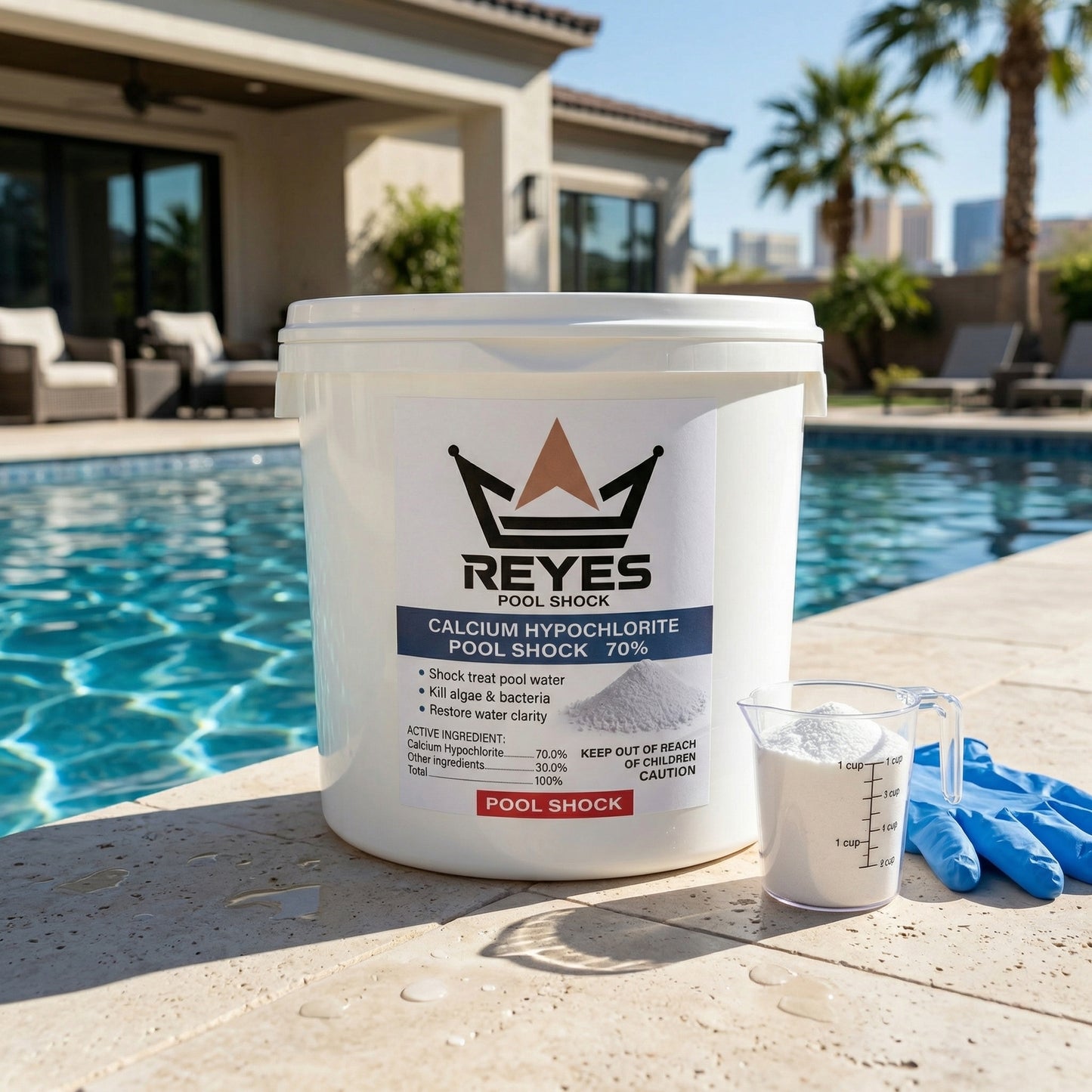 Pool Shock 70% – Calcium Hypochlorite | 10 lb -  Las Vegas